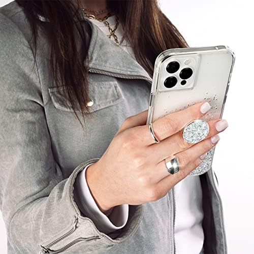 CASE -MATE - MINIS - אחיזת טלפון - מחזיק טלפון סלולרי - עמדת טלפון סלולרי של כוס יניקה [נשלפת לטעינה אלחוטית] עבור iPhone 14 Pro Max/